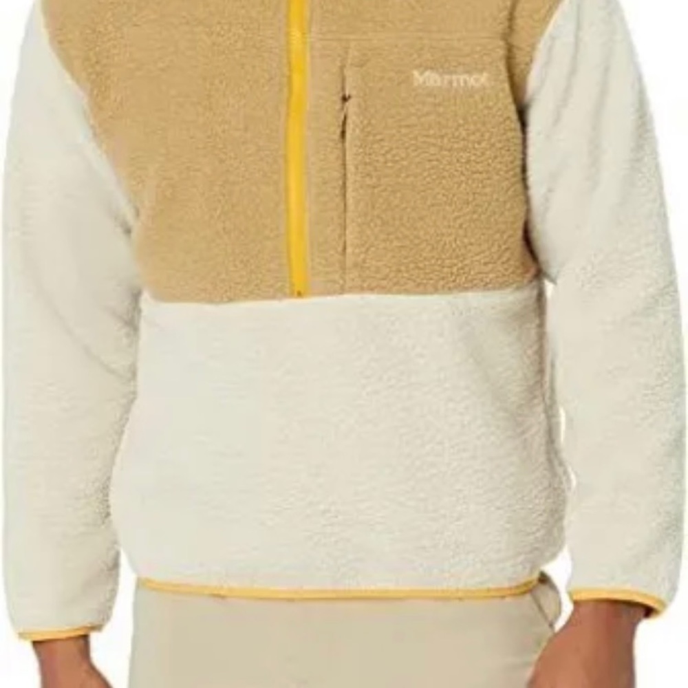 Marmot Mens Aros fleece 1/2 zip fleece shirt XXL nwt - Picture 3 of 8